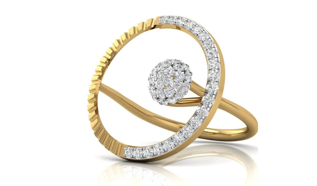 Perfect investment in Gold and Diamond Ring from the collective of Indian diamond jewellery designs