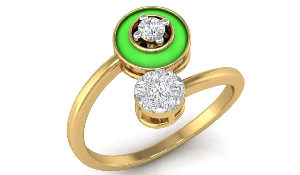 gemstone jewellery ring for office jewellery